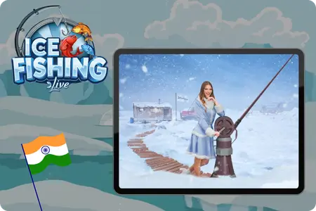 Ice Fishing India Casino Gameplay